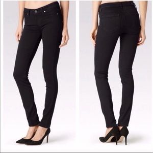 Paige Skyline Black Skinny Jeans Size 31